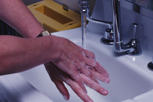 4. Wash your hands often